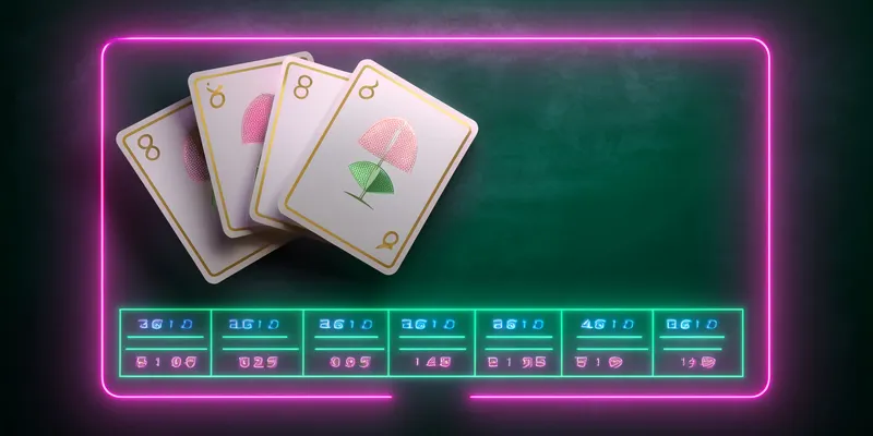 Bảng minh họa tính điểm trong cách chơi bài phỏm