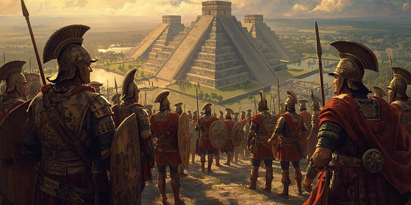 Cortés Tiếp Cận Tenochtitlan Tìm Kho Báu Aztec