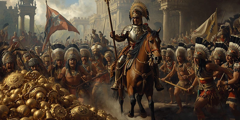 Hernán Cortés Chinh Phục Tenochtitlan Và Cướp Kho Báu Aztec