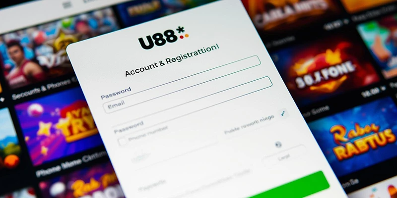 Giao diện nhập mã OTP xác minh tài khoản U88